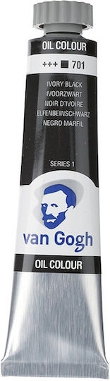 Royal Talens Oil Colour 20ml Van Gogh Ivory Black