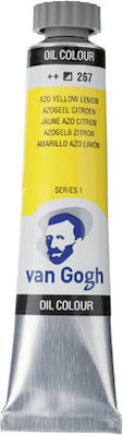 Royal Talens Oil Colour 20ml Van Gogh Azo Yellow Lemon 3s