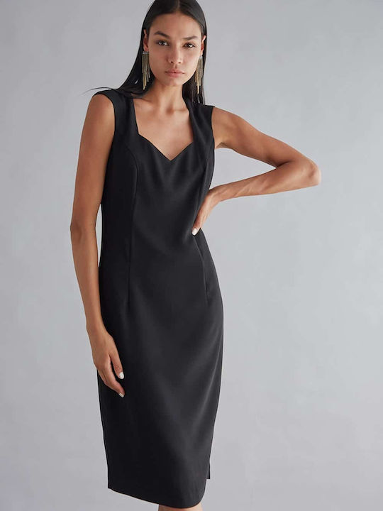 Bill Cost Rochie cu curea de spaghete Negru