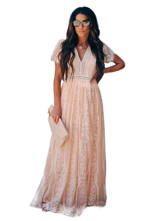 Amely Maxi Dress Pink