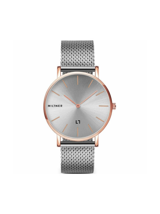 Millner Watch with Silver / Silver Metal Bracelet