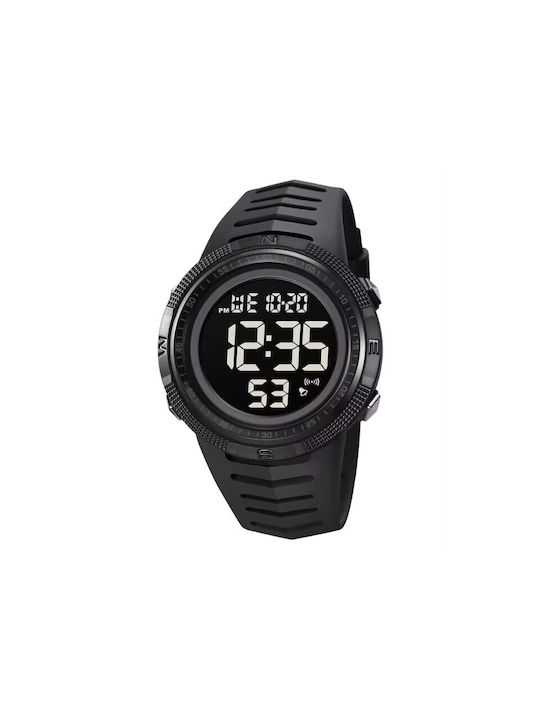 Skmei Digital Uhr Chronograph Batterie in Schwarz Farbe