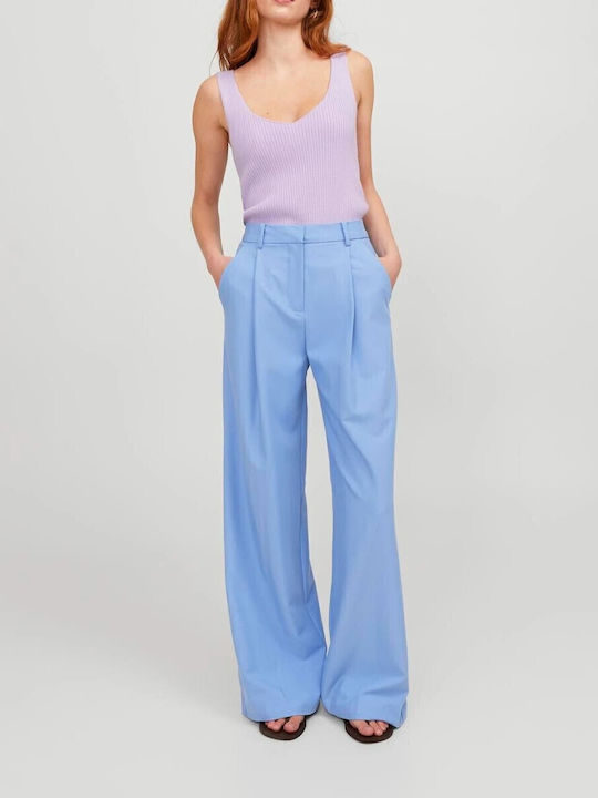 Jack & Jones Women's Fabric Trousers Wide Line ...