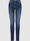 Γυναικείο Jean Παντελόνι σε Super Skinny Εφαρμογή Navy Blue