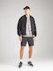 Shabnam Αθλητική Ανδρική Βερμούδα Washed Black