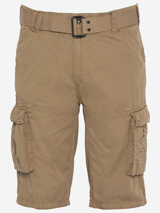 Schott Ανδρική Βερμούδα Beige