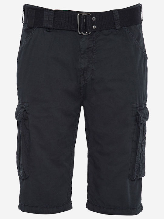Schott Ανδρική Βερμούδα Black