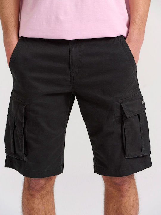 Funky Buddha Men's Cargo Shorts Black