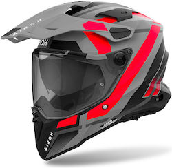 Airoh Commander 2 On-Off Helmet with Pinlock and Sun Visor 1430gr Matt Orange