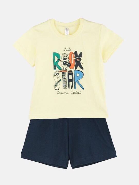 Dreams Kids Pyjamas Yellow