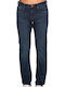 Men's Jeans Pants Cropped with Slim Fit Navy Blue