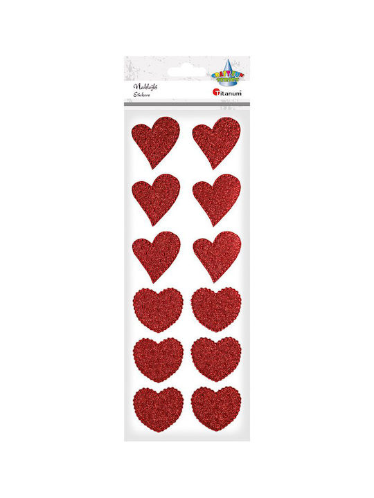 Titanum Christmas for Wall with Design Hearts