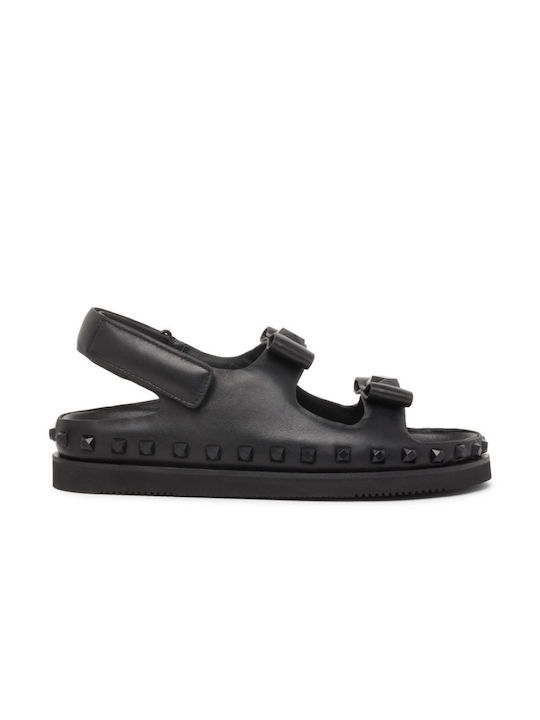 Ash Women's Flat Sandals in Black Color