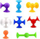 Construction Toy Duzz Silicone Balls with Suction Cups Set for Children 3+ years+ Years