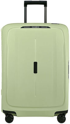 Samsonite Essens Spinner Medium Travel Suitcase Pistachio Green with 4 Wheels Height 69cm.