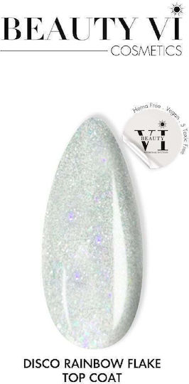 Beauty VI Top Coat για Απλά Βερνίκια 15ml