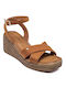 Platforme dama Tabac maro
