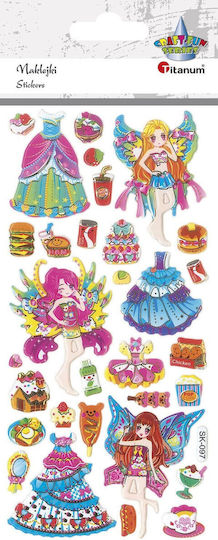 Titanum Kids Wall Decor Sticker 1cm 31 Pieces