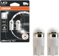 Osram Λάμπες Αυτοκινήτου T10 / W5W / W2.1X9.5D LED 6000K Ψυχρό Λευκό 24V 1W 2τμχ