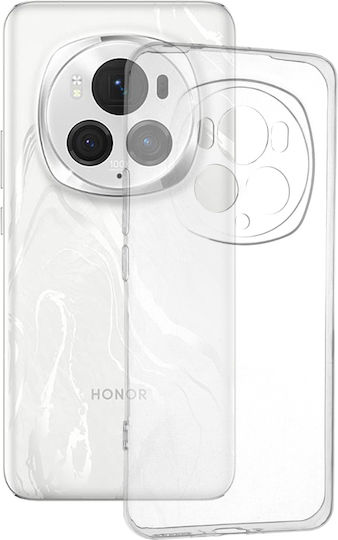 Techsuit Clear Umschlag Rückseite Silikon Transparent (Honor Magic6 Pro)