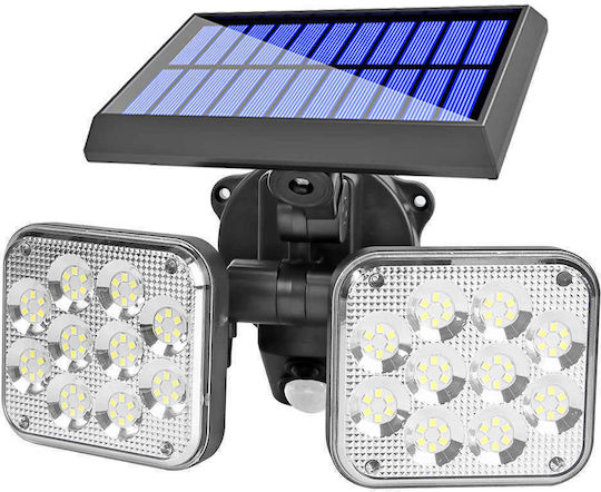Solar Street Light Cold White 6000K with Motion Sensor and Photocell IP65