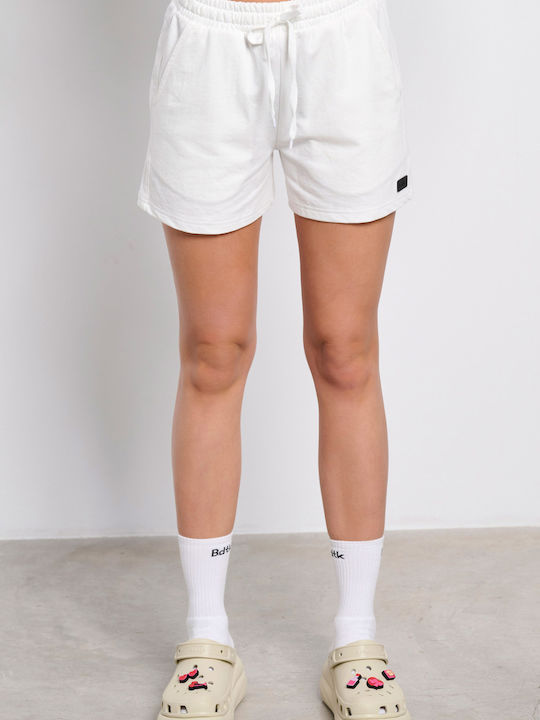 BodyTalk Γυναικείο Αθλητικό Σορτς Off White