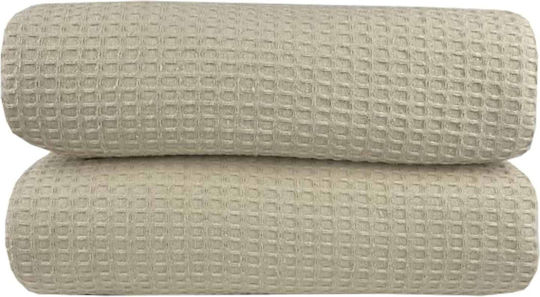 Sidirela Pique Blanket Single 165x245cm Beige