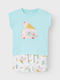 Kids' Set with Shorts Summer 2pcs Blue Tint