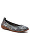 Damen Ballerinas in Gray Farbe