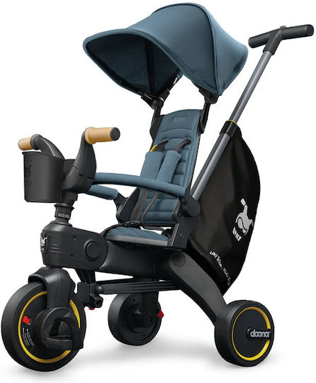 Doona Liki Trike S5 Πτυσσόμενο & Μετατρεπόμενο για 10 Μηνών Ocean Blue