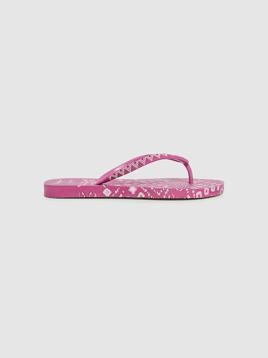 Pepe Jeans Rake Ethnic Frauen Flip Flops in Rosa Farbe