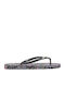 Rake Nature Frauen Flip Flops in Schwarz Farbe