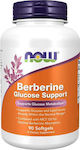 Now Foods Berberine Glucose Support Βερβερίδα 90 μαλακές κάψουλες