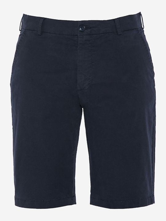 Schott Men's Shorts Chino Navy Blue