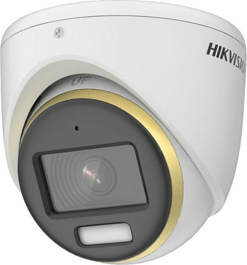 Hikvision DS-2CE70DF3T-LMFS CCTV Cameră de Supraveghere Full HD 1080p Rezistentă la apă cu Microfon și Lentilă 2.8mm