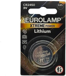 Eurolamp Μπαταρία Λιθίου CR2450 3V 1τμχ
