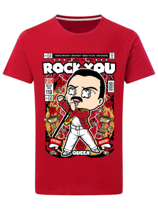 Pop Culture Mercury Pop T-shirt Rot