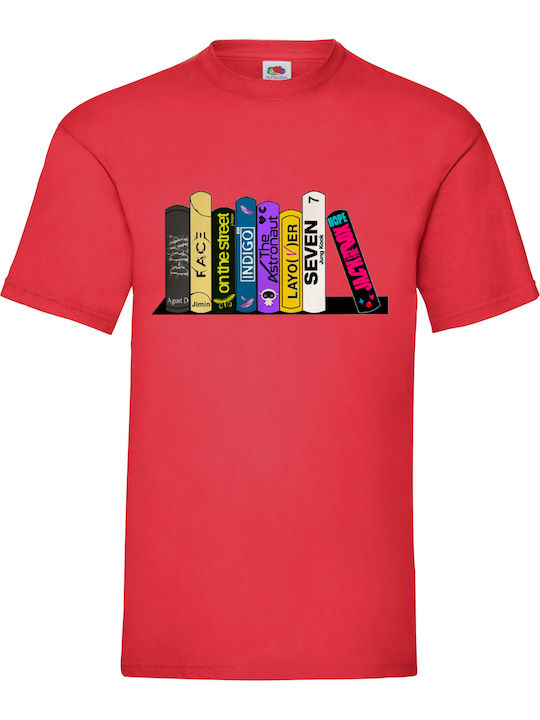 Fruit of the Loom Original T-shirt Red Cotton