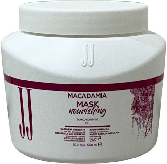 JJ’S Macadamia Nourishing Μάσκα Μαλλιών για Επανόρθωση 500ml