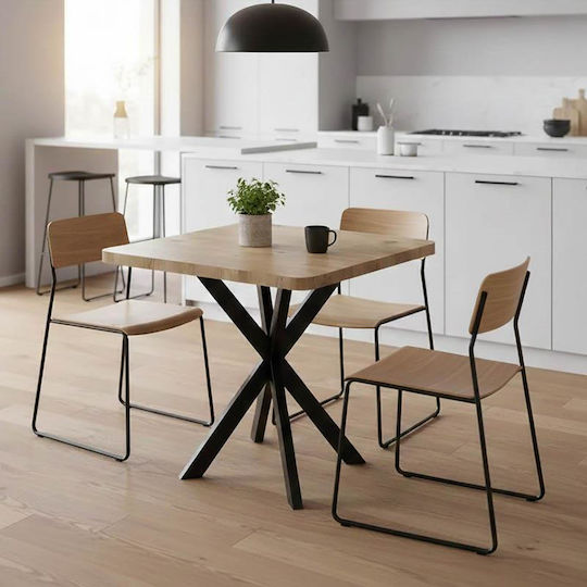 Prestone Τετράγωνο Τραπεζαρίας 70x70x75εκ. Prestone Τετράγωνο Τραπεζαρίας 70x70x75εκ.