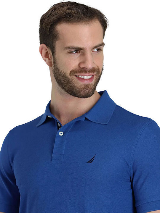 Nautica Herren Shirt Polo BLUE