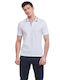 Guess Men's Short Sleeve Blouse Polo White