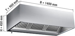 GGM Gastro Commercial Extractor Hood KLP149