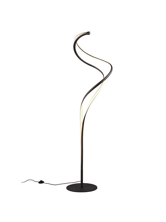 Trio Lighting LED Floor Lamp Black