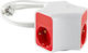 Muhler Power Strip 3 Positions with 2 USB-A and Switch