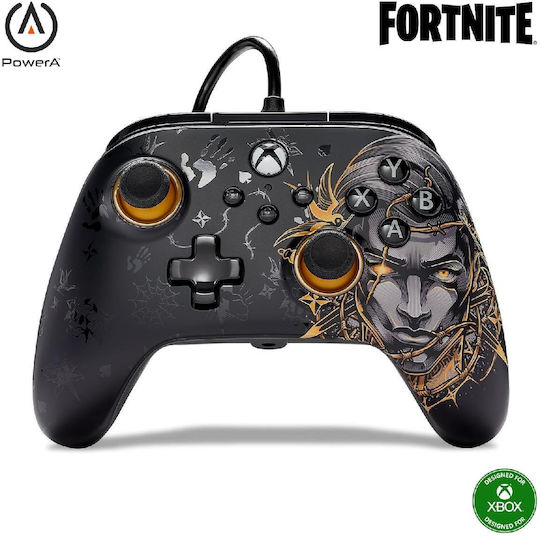 PowerA Advantage Ενσύρματο Gamepad για Xbox One / Xbox Series Fortnite Midas