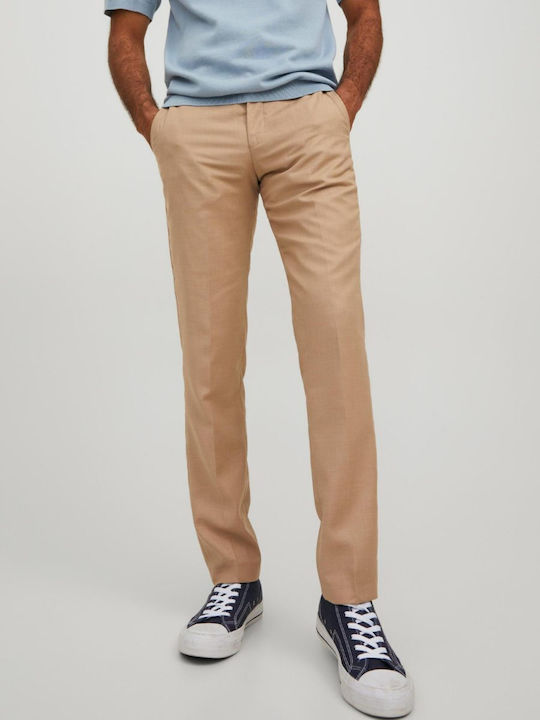 Jack & Jones Pantalon Bărbătesc Ecru