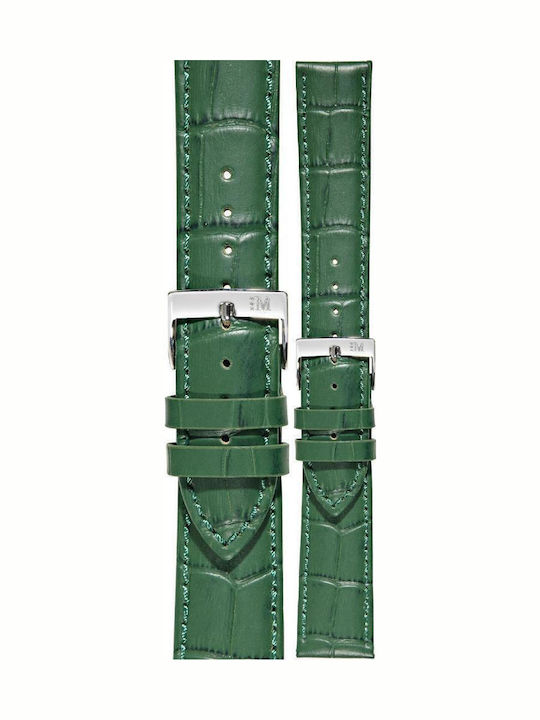 Morellato Bolle Watch Strap 16-14mm Green Leath...