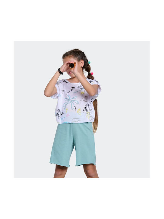 BodyTalk Kids Athletic Shorts/Bermuda Turquoise