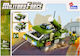 Alleblox Military Force Building Blocks 3in1 for 6+ Years 180 Pieces